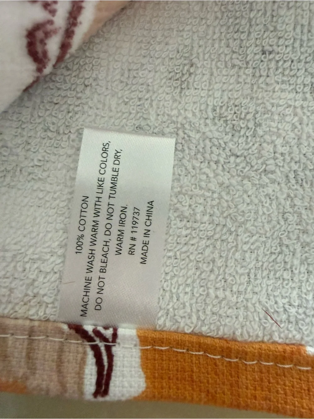 3pc Autumn kitchen towel set. 2 towels and a Hello Pumpkin pot holder